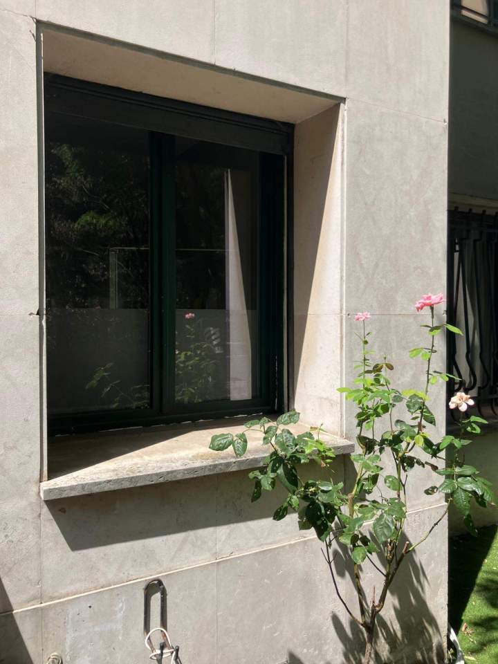 Avant installation grille de protection paris16