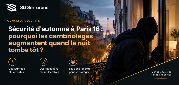Sécurité d'automne à Paris 16