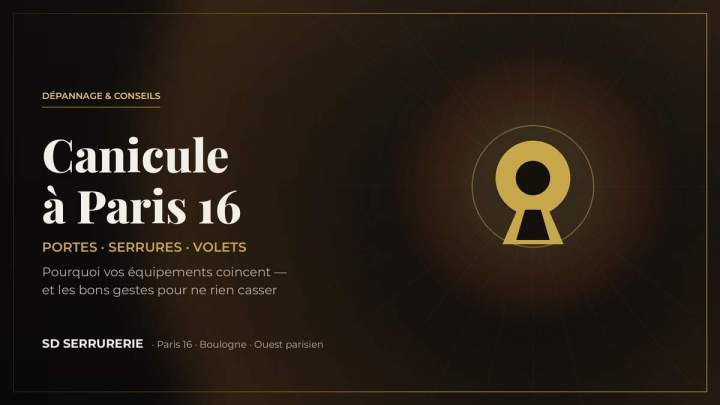 canicule serrurerie paris16