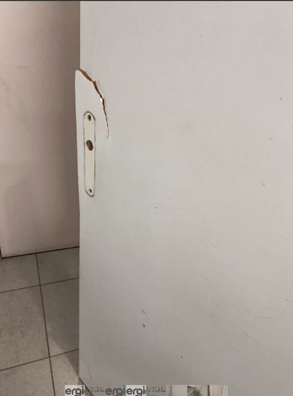 instatllation porte avant