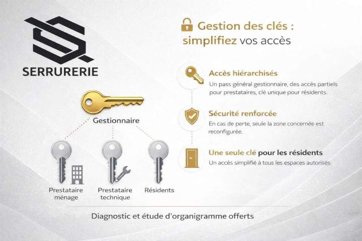 organigrame des clés